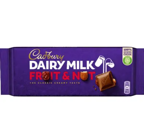 Cadbury Dairy Milk Fruit & Nut