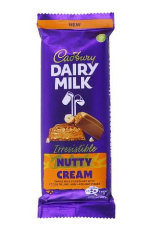Cadbury Dairy Milk Nutty Cream 105g