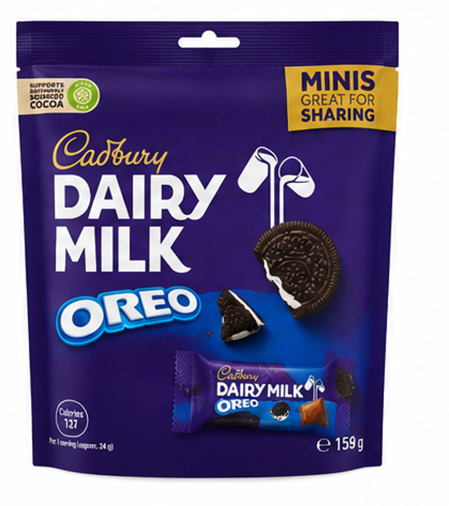 Cadbury Dairy Milk Minis Oreo Sharebag  (x13)